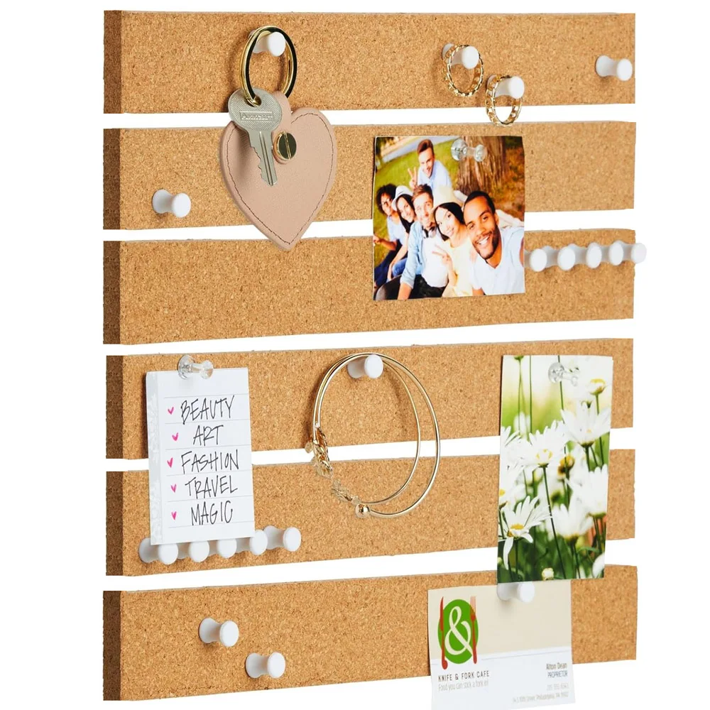 Home Office Image - 1pc 30cm Cork Board Strips Self