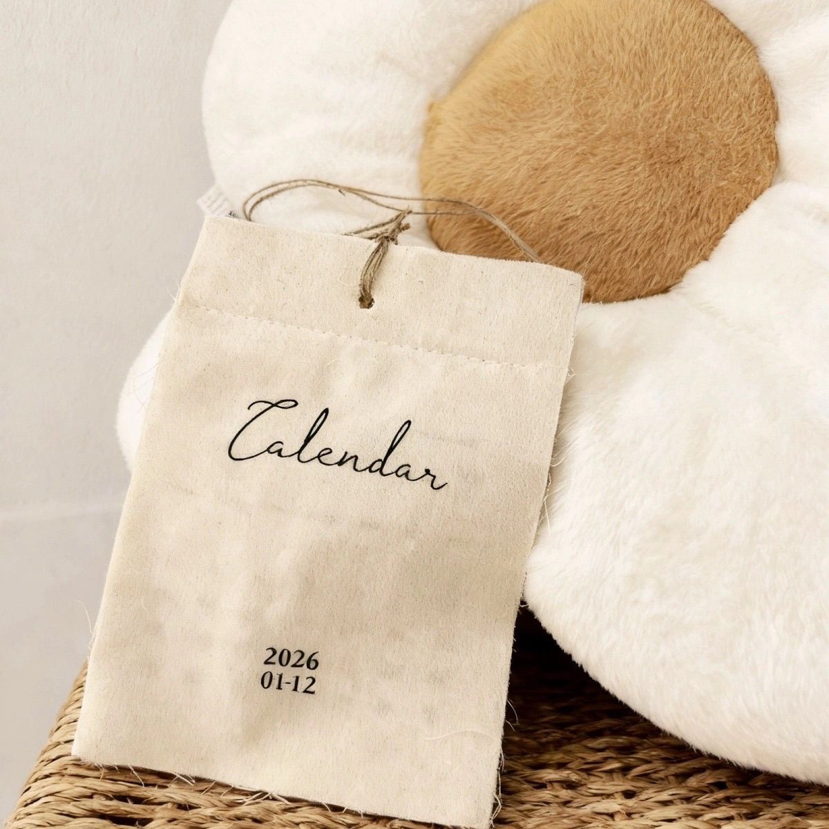 English Home Office - Ins Cotton Cloth 2026 Wall Calendar