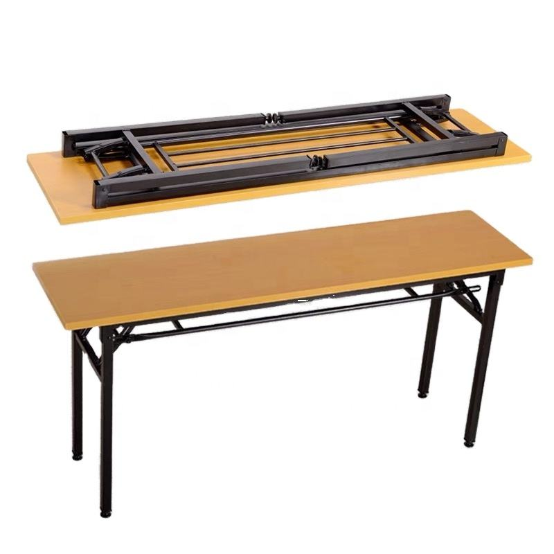 Home Office Work Table - Folding Table Modern Minimalist Folding Table