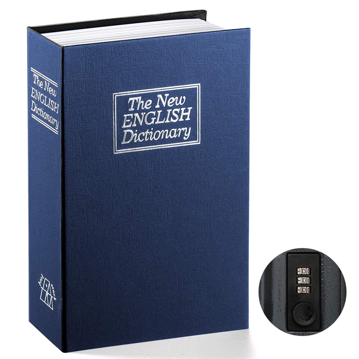 Home Office Form - Book Safe with Combination Lock Dictionary