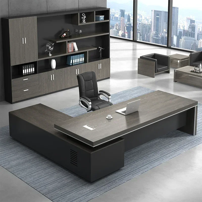 Home Office Work Table - Office Desk Computer Agencies Executive Multifunctional