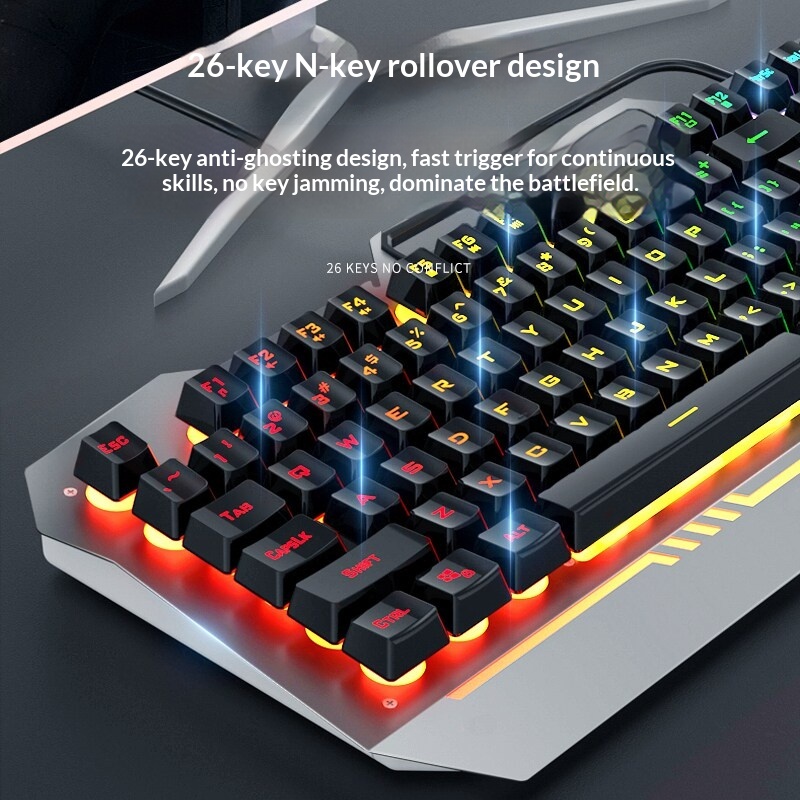 Aula F3010 Wired Gaming Keyboa - English Home Office 评论和价格
