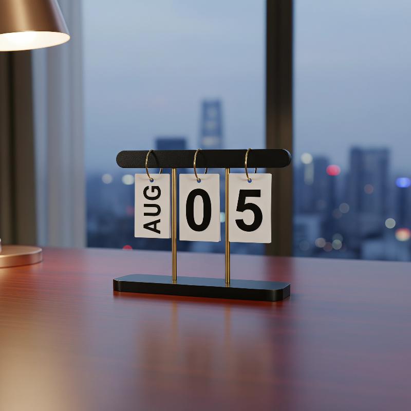 Reusable Flip Desk Calendar 1P - English Home Office 评论和价格