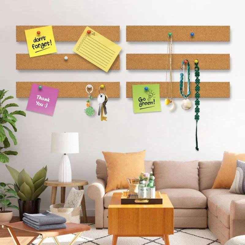 1pc 30cm Cork Board Strips Sel - Home Office Image 评论和价格
