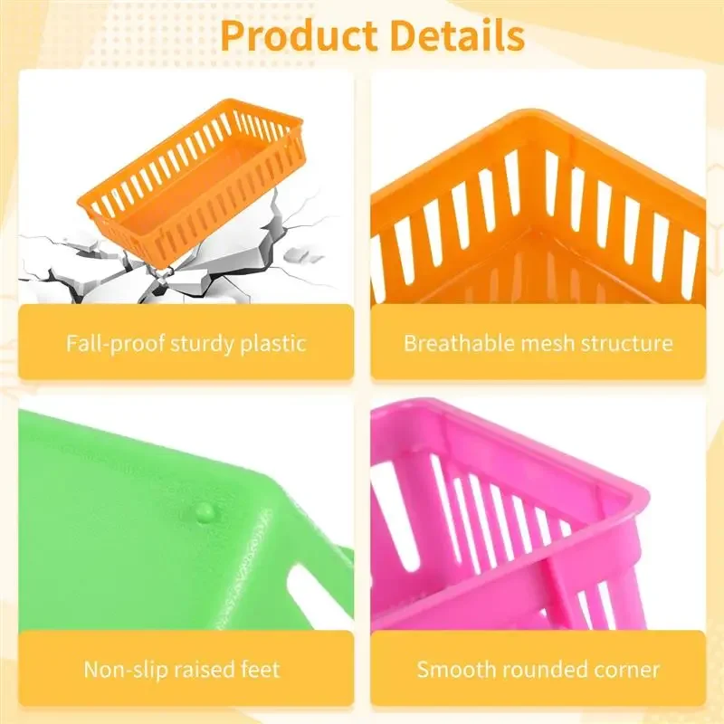 10 Pack Mini Storage Baskets,  - Home Office Freelancer 评论和价格