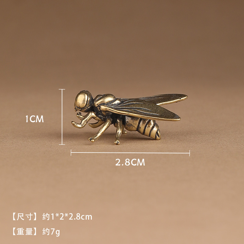 1~5pcs Mini Brass Fly Insect O - Home Office Freelancer 评论和价格