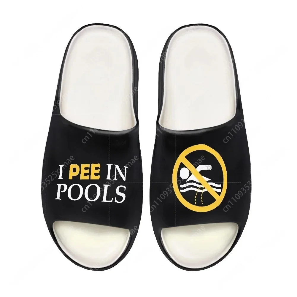 I Pee in Pools Soft Sole Sllip - Home Office Form 评论和价格