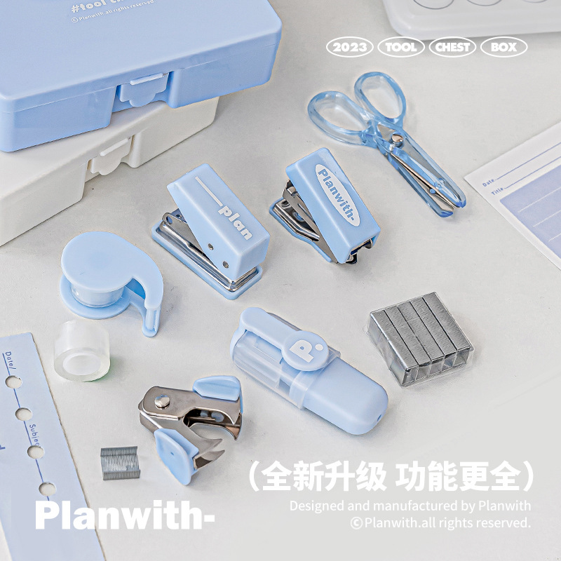 1 Cute Gift Stapler Set White/ - Home Office Freelancer 评论和价格