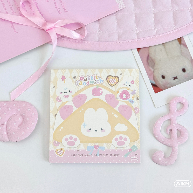Cartoon Notepad Cute Rabbit No - Sticky Note Dispenser 评论和价格