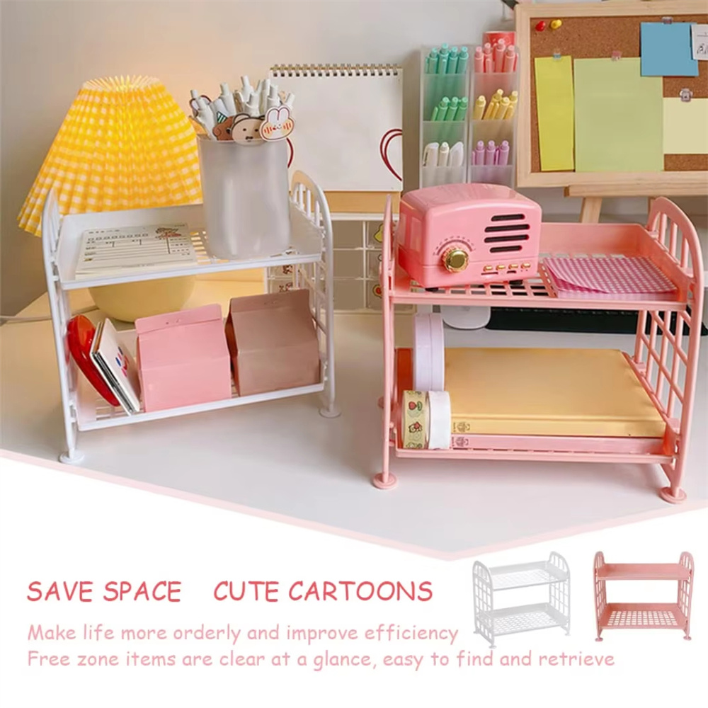 Desktop Storage Rack Organizer - Home Office Freelancer 评论和价格