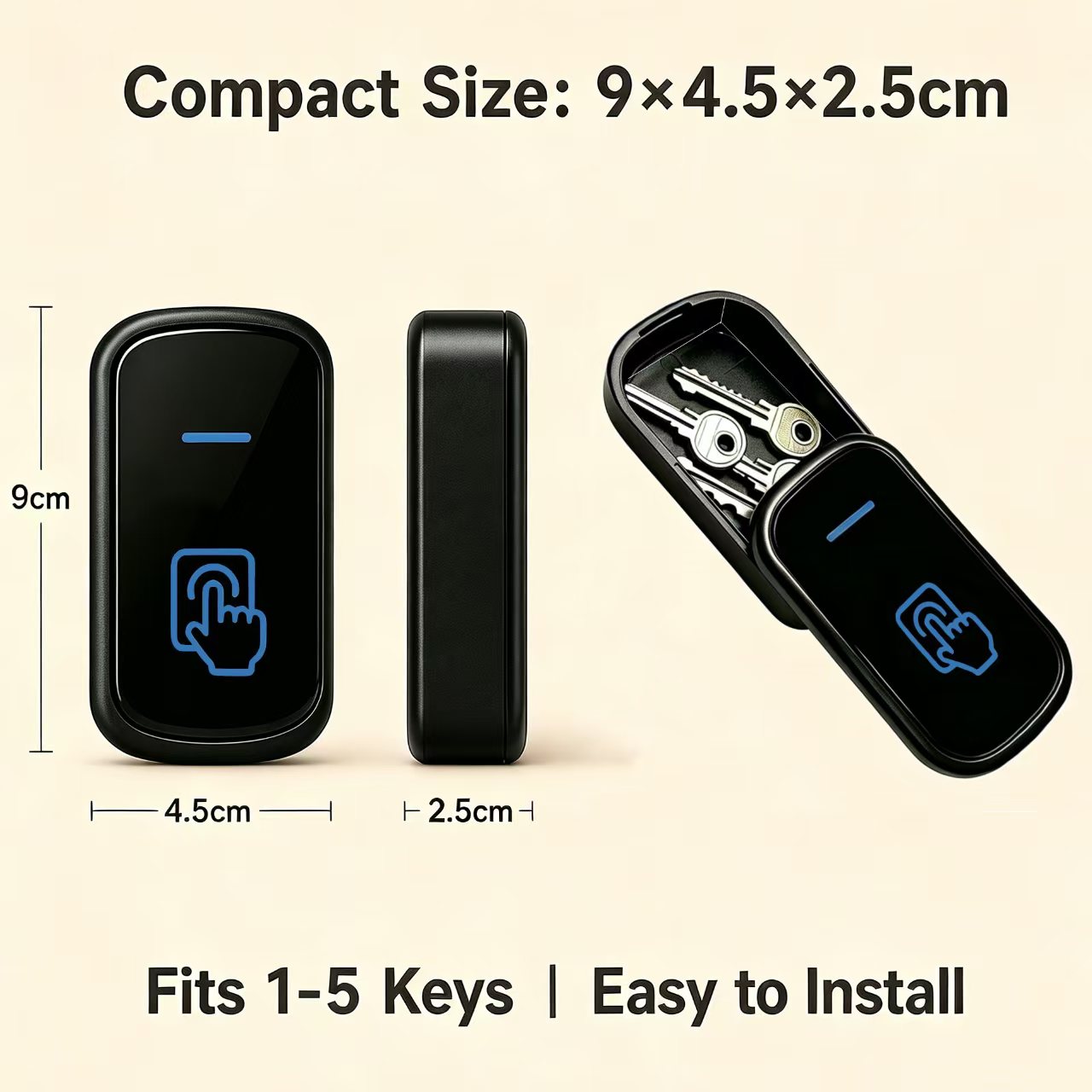 New Doorbell Shape Key Safe Bo - Home Office Form 评论和价格