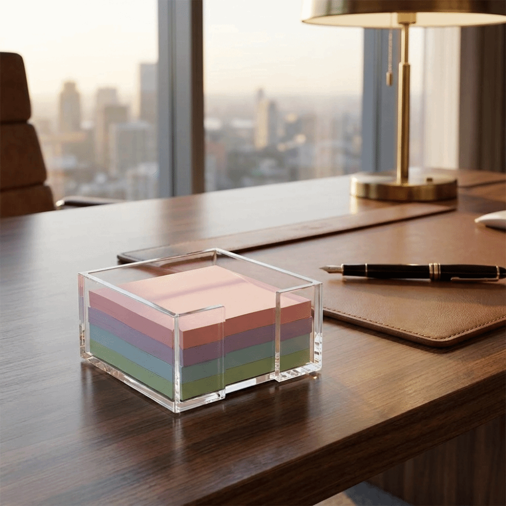 Transparent Sticky Note Holder - Sticky Note Dispenser 评论和价格