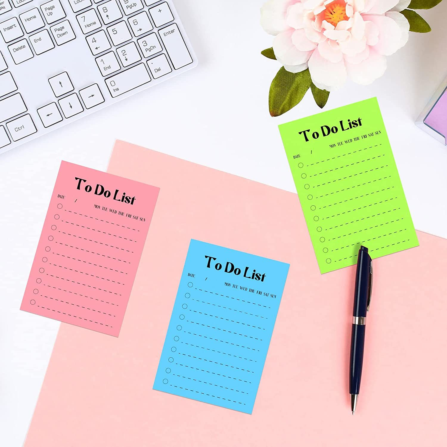 50 Sheets To Do List Notepad c - Sticky Note Dispenser 评论和价格
