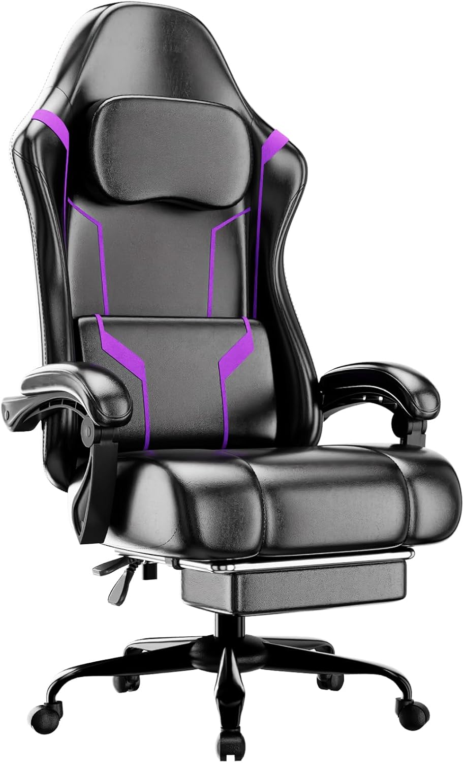Ergonomic Gaming Chair with Po - Home Office Image 评论和价格