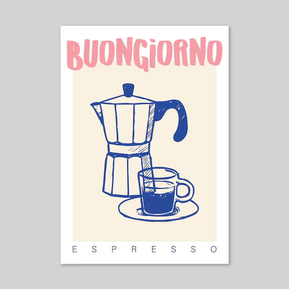 Modern Coffee Espresso Wall Ar - Home Office Image 评论和价格