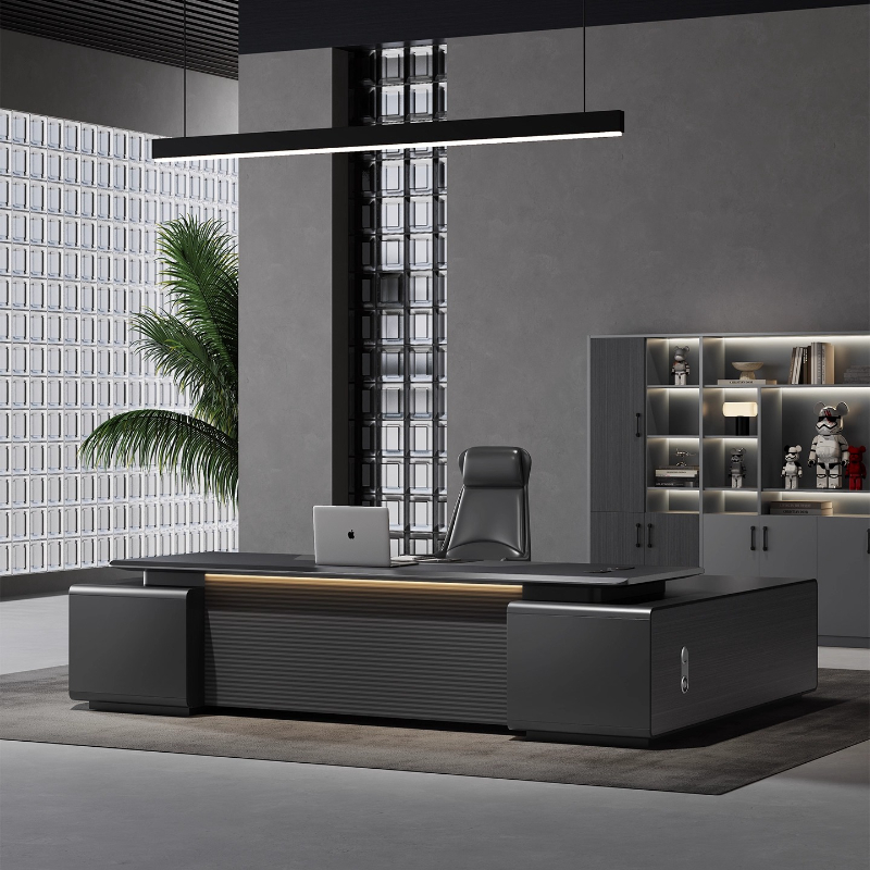 Luxury L Shapes Computer Desk  - Home Office Work Table 评论和价格