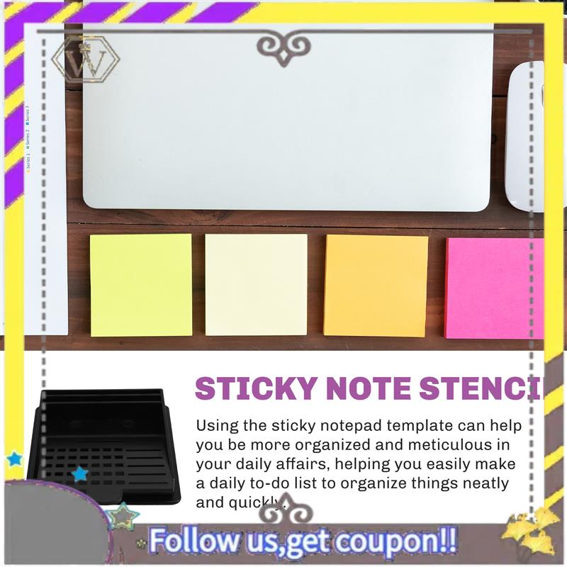 New Multifunctional Note Holde - Sticky Note Dispenser 评论和价格