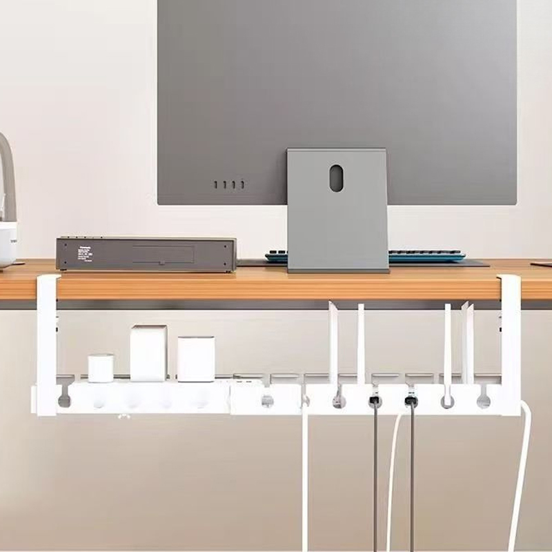 Under Table Cable Organizer No - Home Office Work Table 评论和价格