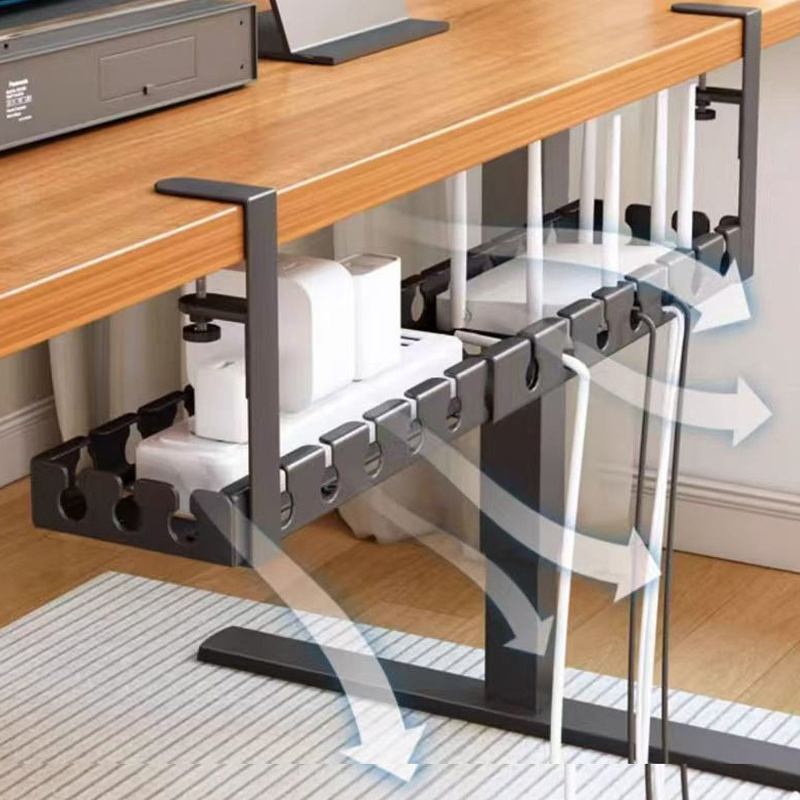 Under Table Cable Organizer No - Home Office Work Table 评论和价格