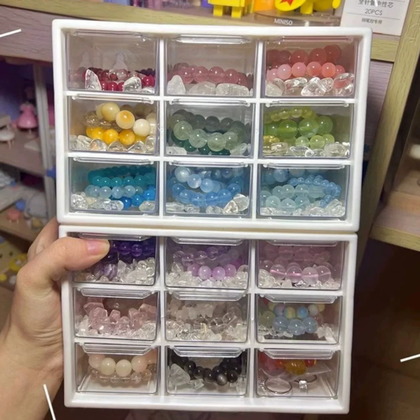 Bead Material Storage Box. The - Home Office Work Table 评论和价格