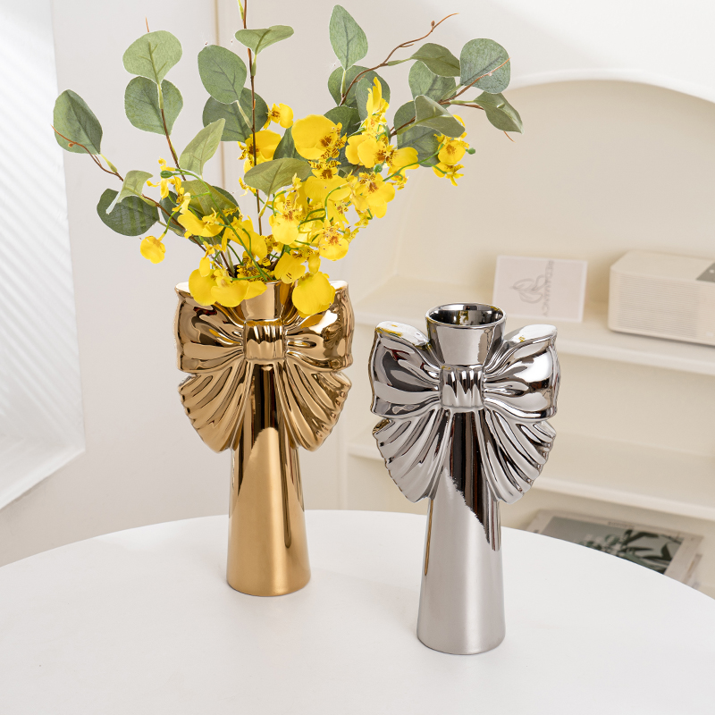 Modern Minimalist Bow Ceramic  - Home Office Form 评论和价格