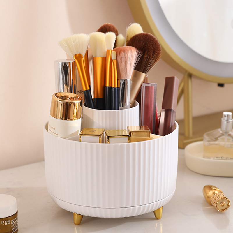 1Pcs 360° Rotating Makeup Brus - Home Office Work Table 评论和价格