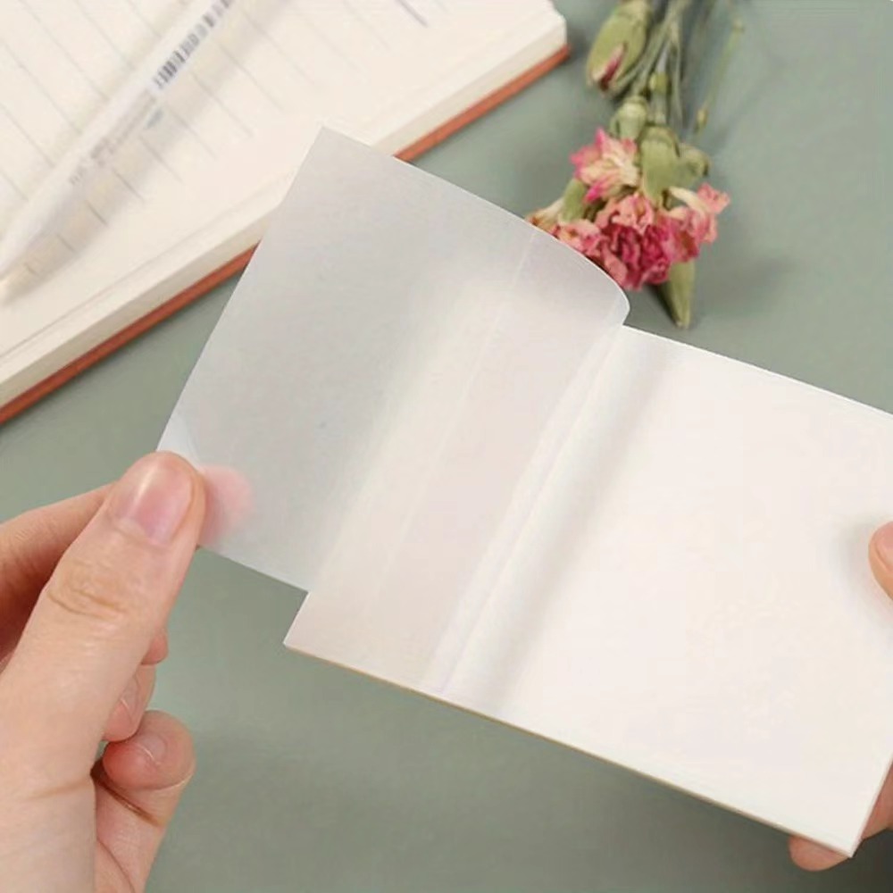 50 Sheets Transparent Sticky N - Sticky Note Dispenser 评论和价格