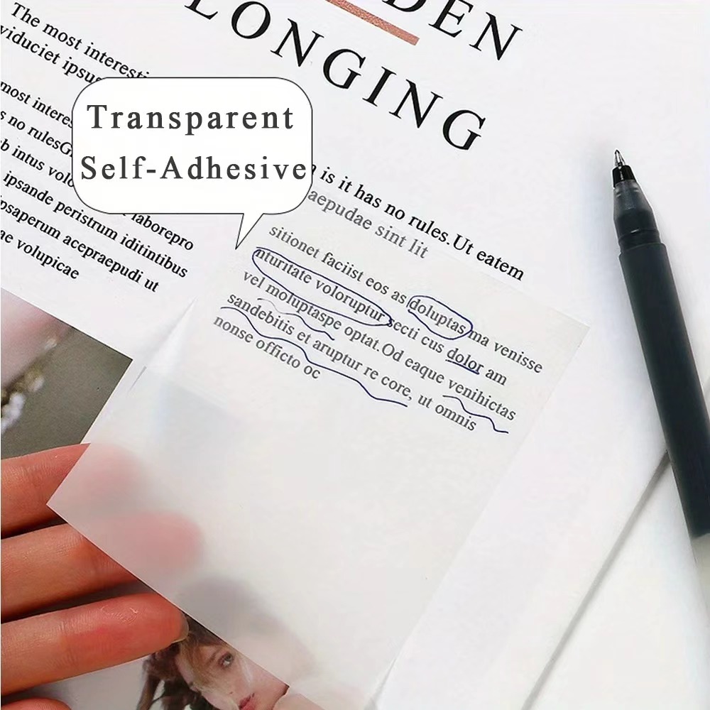 50 Sheets Transparent Sticky N - Sticky Note Dispenser 评论和价格