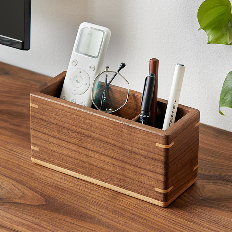 Wooden Desk Pen Holder Organiz - Home Office Freelancer 评论和价格