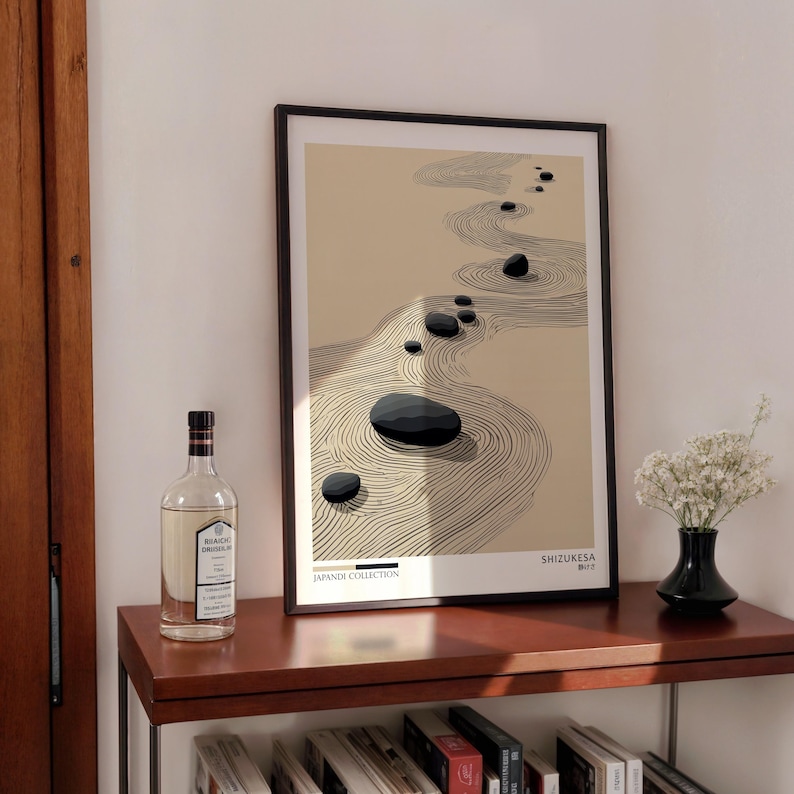 2pcs Japandi Zen Canvas Wall A - Home Office Image 评论和价格