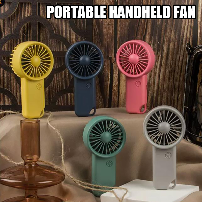 Portable Handheld Fan USB Rech - Home Office Form 评论和价格
