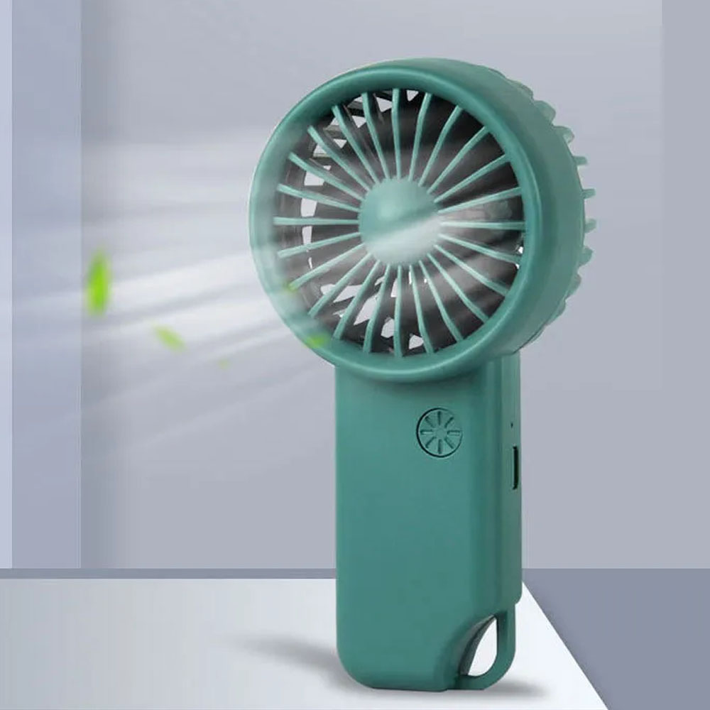 Portable Handheld Fan USB Rech - Home Office Form 评论和价格