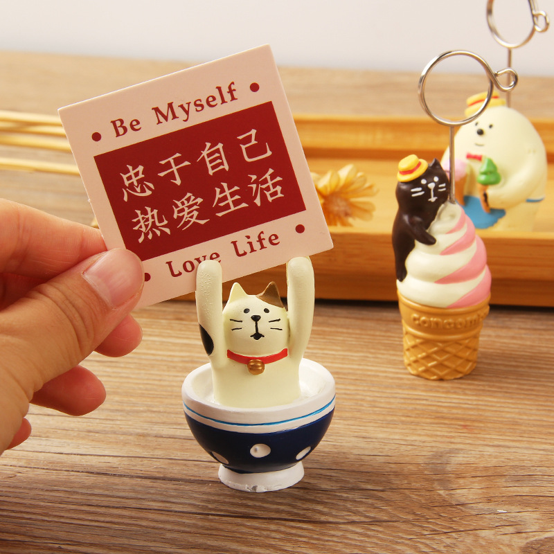 Summer Ice Cream Message Folde - Sticky Note Dispenser 评论和价格