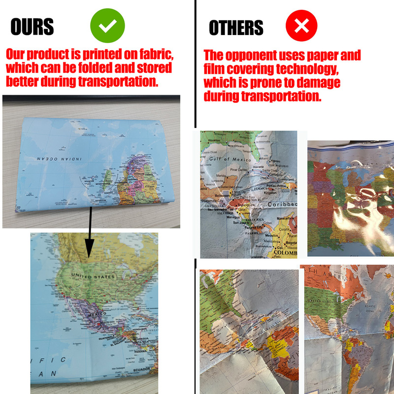 The Map of Middle East, Englis - English Home Office 评论和价格