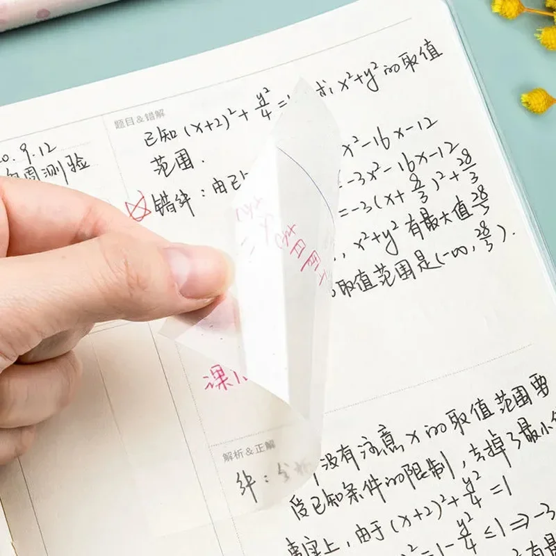50Sheets/pcs Transparent Memo  - Sticky Note Dispenser 评论和价格