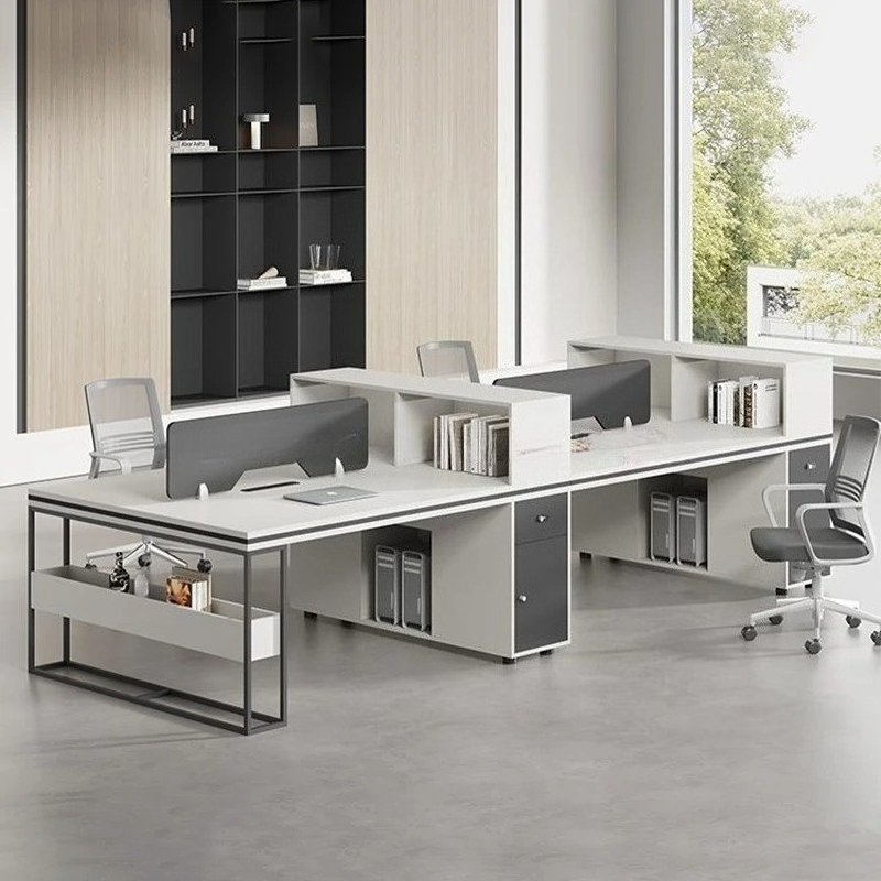 Office Staff Work Desk And Cha - Home Office Work Table 评论和价格