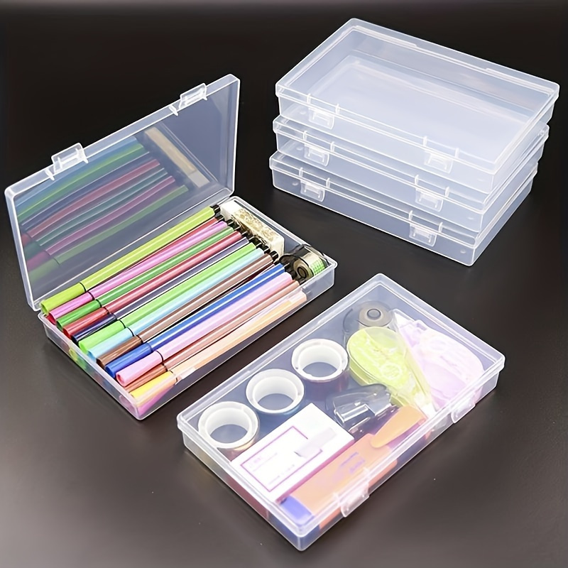 3pcs Transparent Stationery Bo - Home Office Freelancer 评论和价格