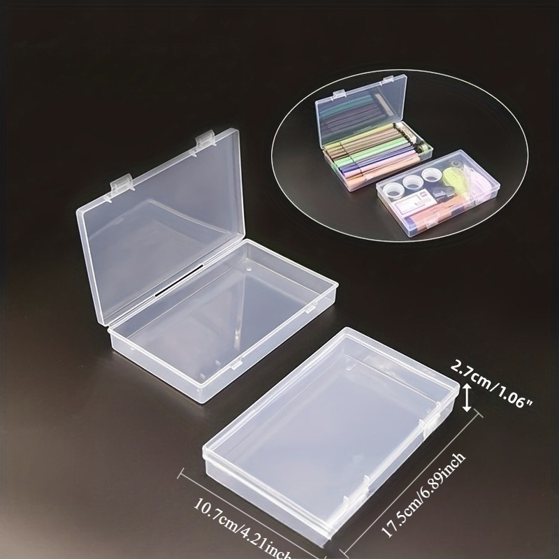 3pcs Transparent Stationery Bo - Home Office Freelancer 评论和价格
