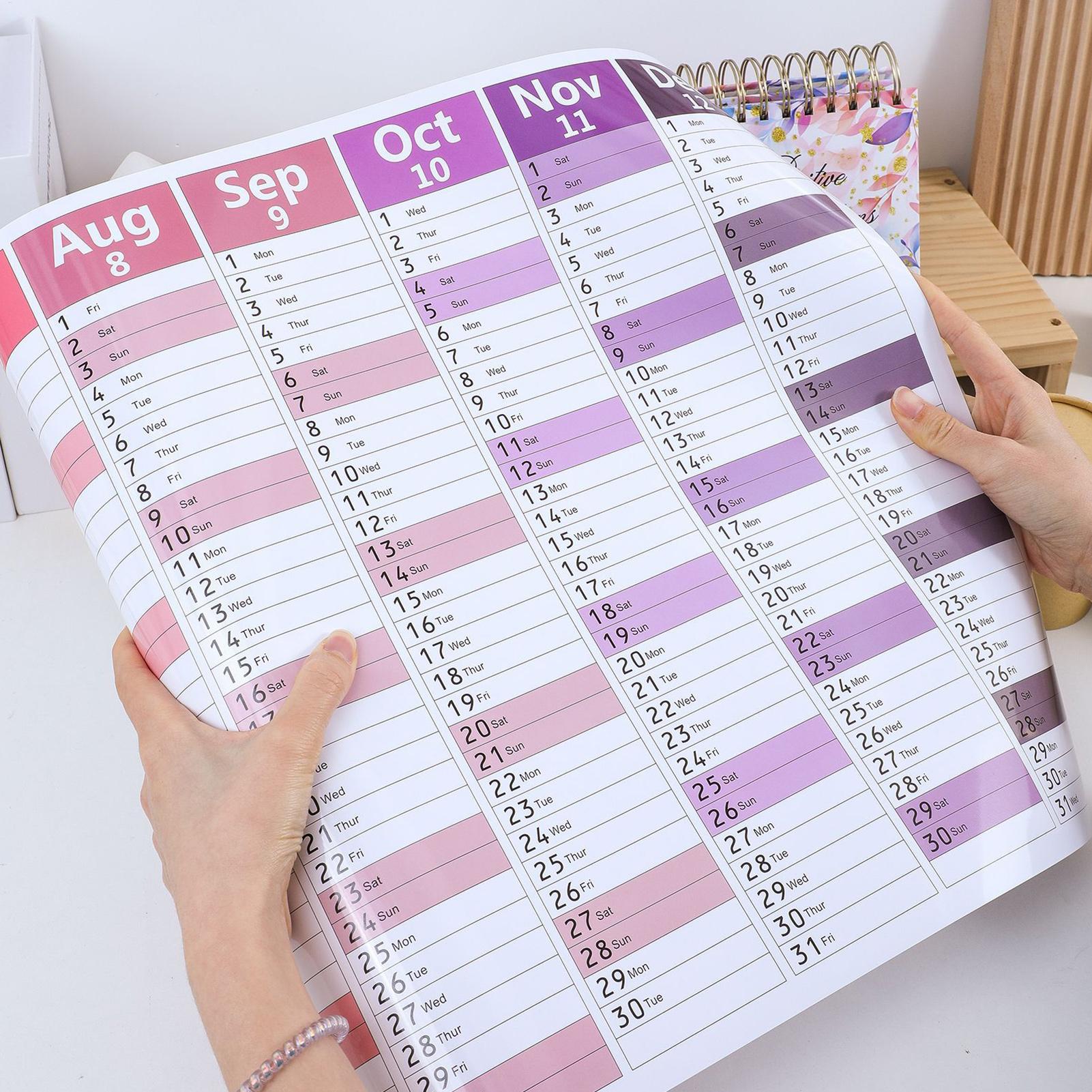 2026 English wall calendar, Dr - English Home Office 评论和价格